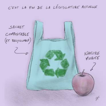Sachet compostable